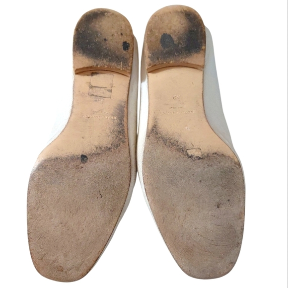 CLUB MONACO Kedda Women's Cream Loafer Flats Size 8 - Picture 6 of 10